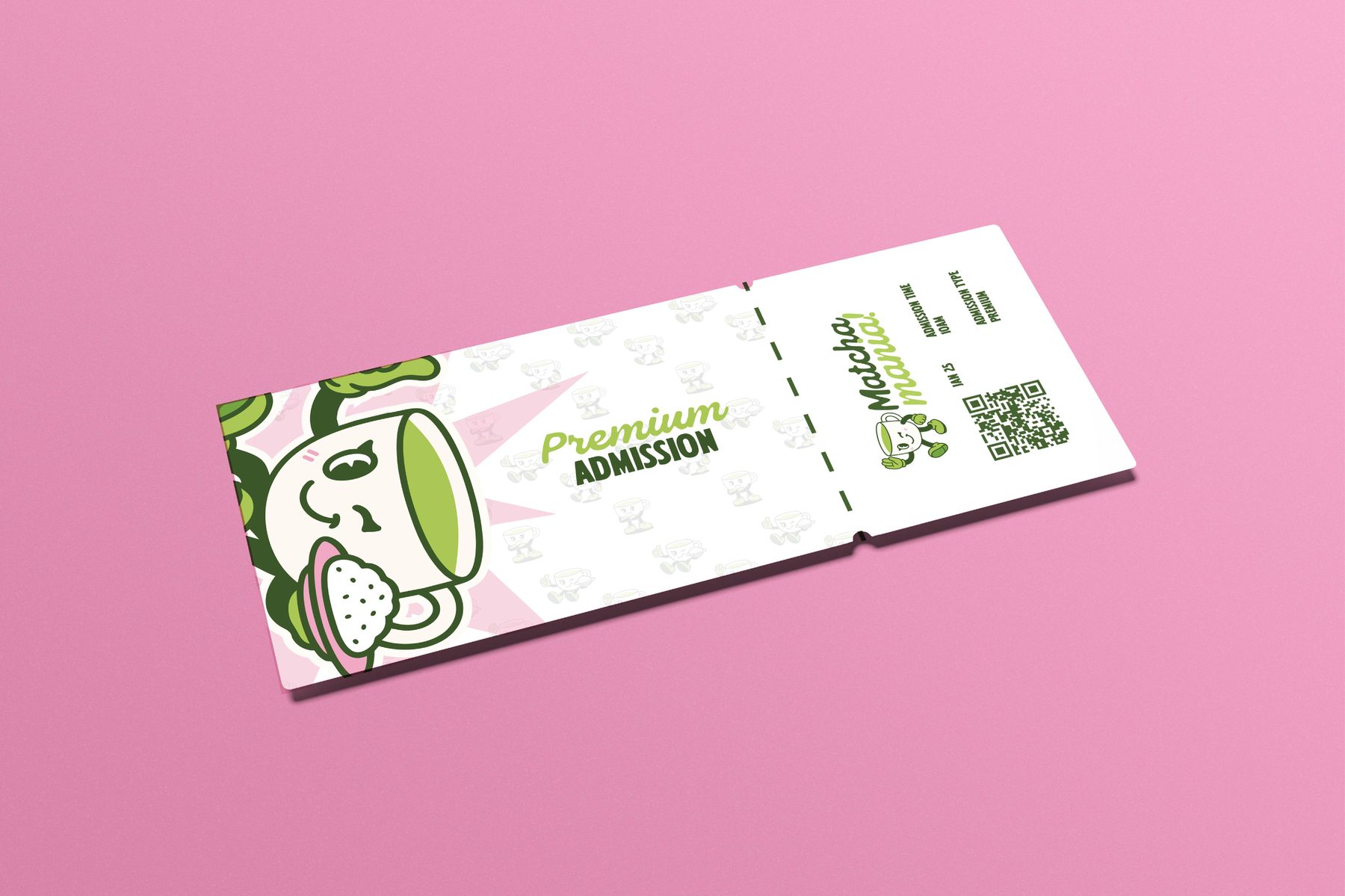 Matcha Mania premium admission ticket